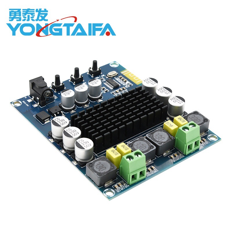 XH-M548蓝牙双声道120W数字功放板TPA3116D2蓝牙数字音频放大板