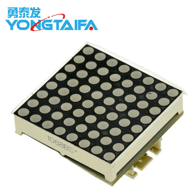 I2C点阵模块 8*8 1088AS单色点阵 HT16K33