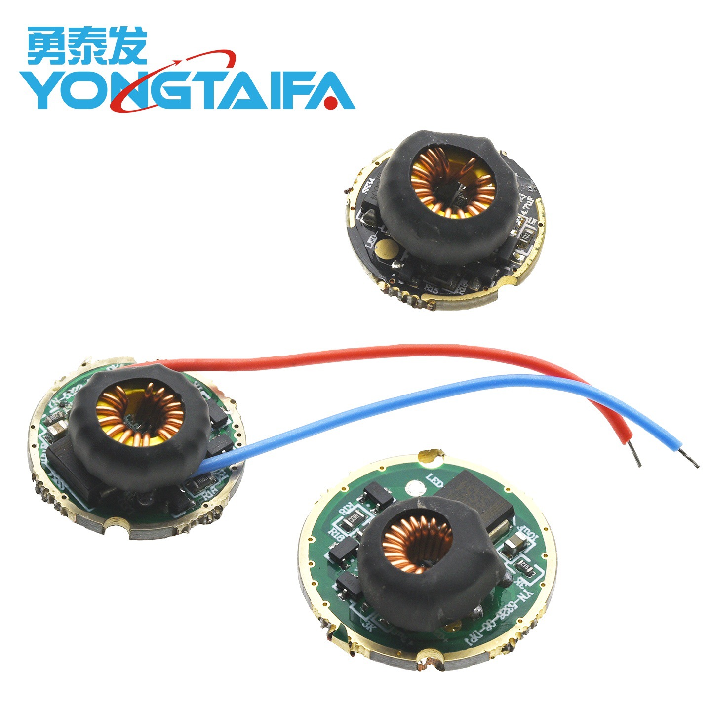 6~12v驱动板6v xhp50 xhp70灯珠电路板大功率线路板diy电动车灯