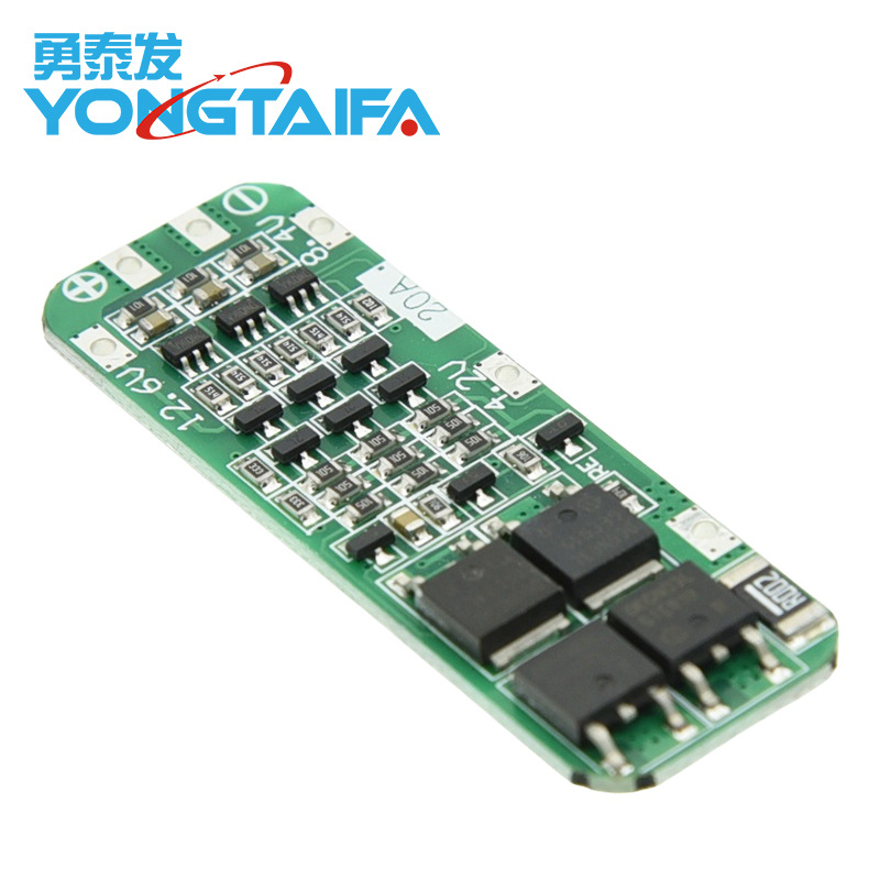 3串11.1V 12V 12.6V 18650 锂电池保护板 可启动电钻 20A电流