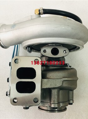 小松PC220-7现代R265-7柳工925挖掘机增压器S6D102E发动机4038471