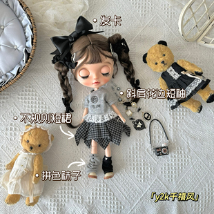 【售空展示】Blythe y2k千禧辣妹风 日常套装 ob24/ob22尺寸