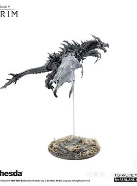 跨境国产麦克法兰 权力的游戏 上古卷轴可动手办龙妈夜王冰龙韦赛