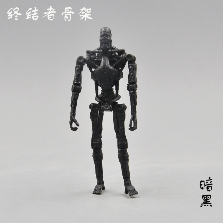 散货【终结者t-800骨架 3.75寸可动人偶 无武器配件】无武器