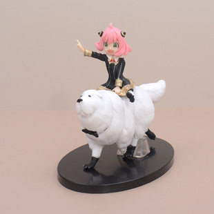 跨境 间谍过家家手办阿尼亚+邦德手办模型玩具福杰黄昏玩偶摆件