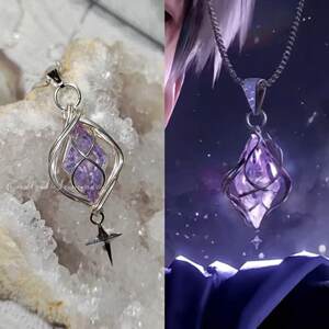 恋与深空沈星回天汐石项链轻奢小众设计精致百搭高级感锁骨链