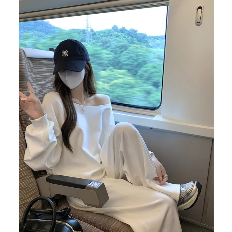 不褪色薄款卫衣不褪色韩版棉宽松