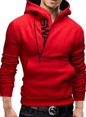 2018autumn winter hoodie men hooded coat man big size jacket