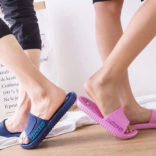 men and women massage slippers soles pedicure acupuncture