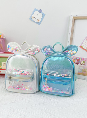Kids Mini Backpack Cute School Bags for Baby Girls Bowknot B