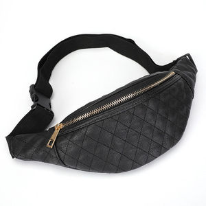 Shiny PU Leather Belt Waist Bum Bag Waist Phone Pocket Hot