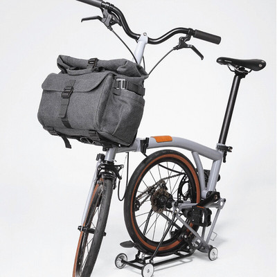 洛克兄弟折叠车头包便携大容量