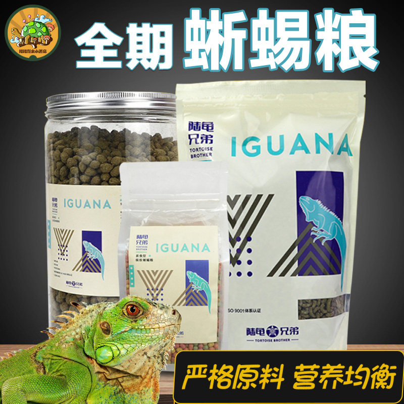 陆龟兄弟蜥蜴粮鬣蜥绿鬣蜥红鬣蜥蓝鬣蜥犀牛缤纷蜥蜴粮食蜥蜴饲料