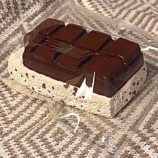 巧克力吐司条稀奶油手感慢回弹捏捏乐手工作品生日礼物便宜可送人