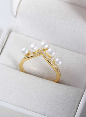 S925纯银小众设计DIY新款皇冠