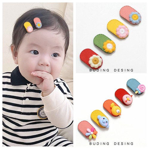 梨涡宝宝发夹韩版女童迷你婴儿