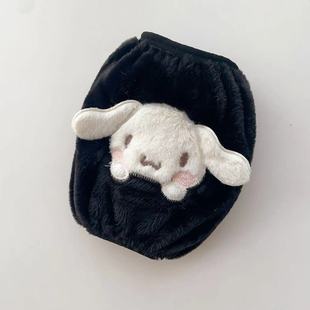 1-8岁儿童袖套宝宝男女小孩幼儿园可爱小狗护袖防脏羽绒服保暖冬