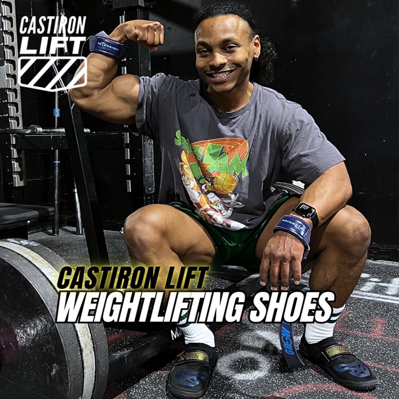 外贸原单CASTIRON LIFT室内健身鞋举重硬拉深蹲鞋防滑透气赤足