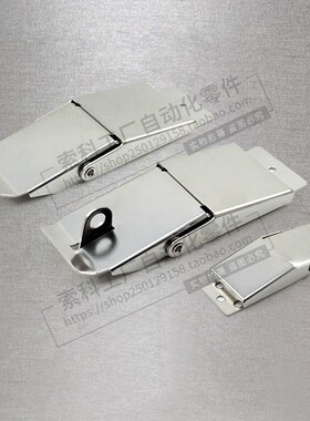 304不锈钢搭扣隐藏暗装弹簧机箱工业安全卡扣门扣大型锁扣DK607