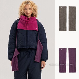 25秋冬新品 韩国代购 MUDRA BUDHI 挂脖柔软羊毛针织保暖手套 直邮