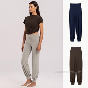 25春季 MUDRA 女款 修身 韩国代购 体束脚速干吸汗瑜伽长裤 BUDHI