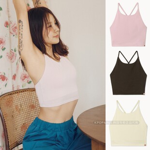 BUDHI 无袖 MUDRA 速干修身 吊带背心瑜伽服 韩国代购 李孝利同款