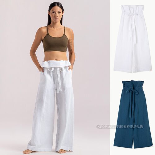 BUDHIMUDRA宽松直筒瑜伽长裤