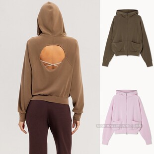 韩国代购 26年新品 直邮 MUDRA 后背镂空瑜伽外套 BUDHI KPOPMALL