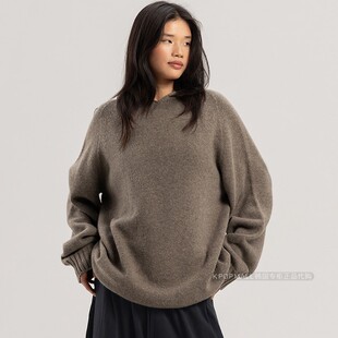 MUDRA BUDHI 25秋冬男女款 肥版 韩国代购 针织保暖休闲连帽衫 直邮