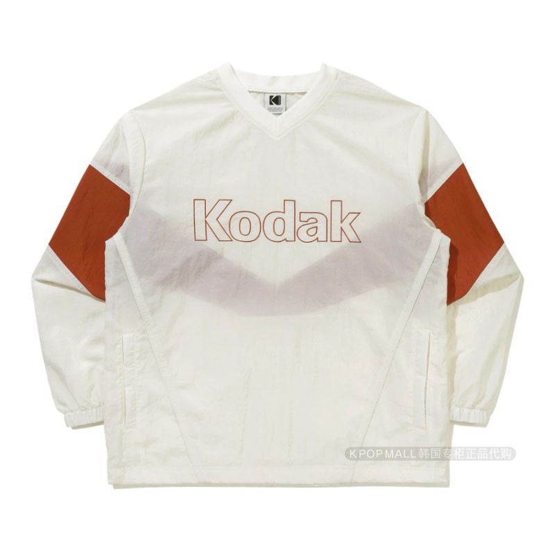 Kodak运动风长袖网球T恤宽松