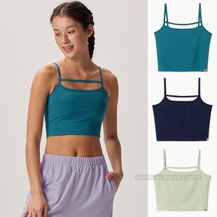直邮 薄款 BUDHI 25细肩夏季 吊带背心运动瑜伽上衣 MUDRA 韩国代购
