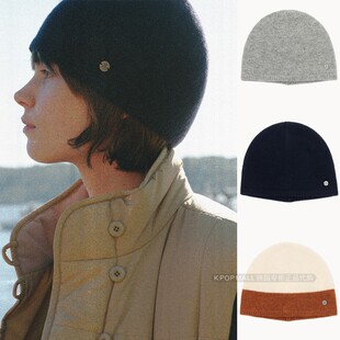 MUDRA BUDHI 25男女休闲百搭防寒保暖羊毛针织帽子 直邮 韩国代购