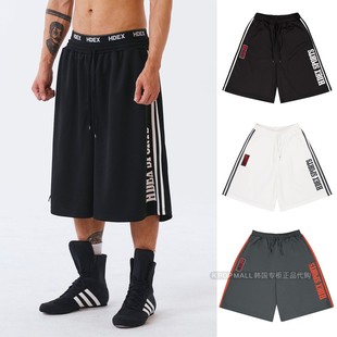 夏季 HDEX 宽松网眼百慕大短裤 巨型版 透气速干休闲运动 韩国代购