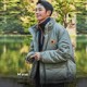 KODAK 韩国正品 欧美风柯达标志Fishtail羽绒服 22冬丁海寅同款 代购