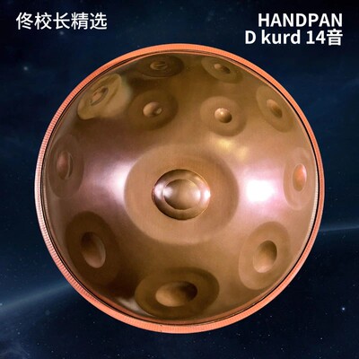 HANDPAN手碟D kurd 14音演奏专业级d小调库尔德演奏级别