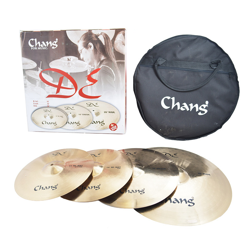 CHANG 张音 DE-MT 架子鼓套镲 14 26 20 镲片包邮 送包