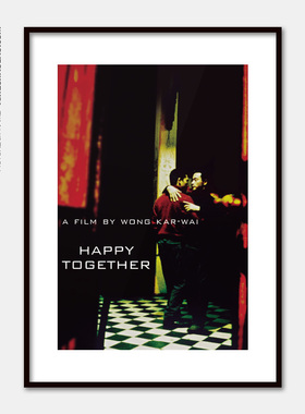 香港经典老电影海报春光乍泄王家卫梁朝伟张国荣卧室有框装饰挂画