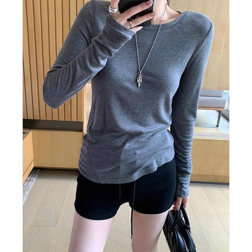 AUMS孕妇修身打底衫内搭上衣