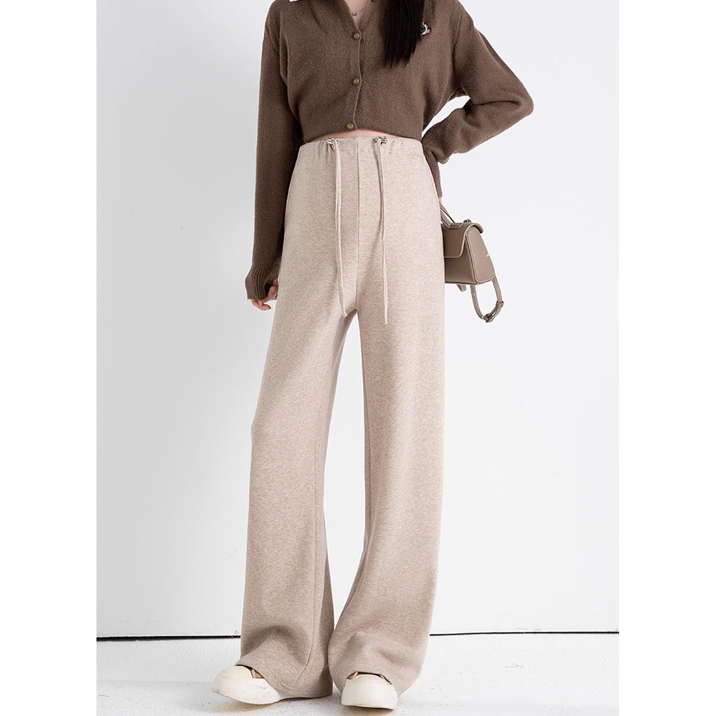 AUMS孕妇直筒阔腿裤孕期产后可穿