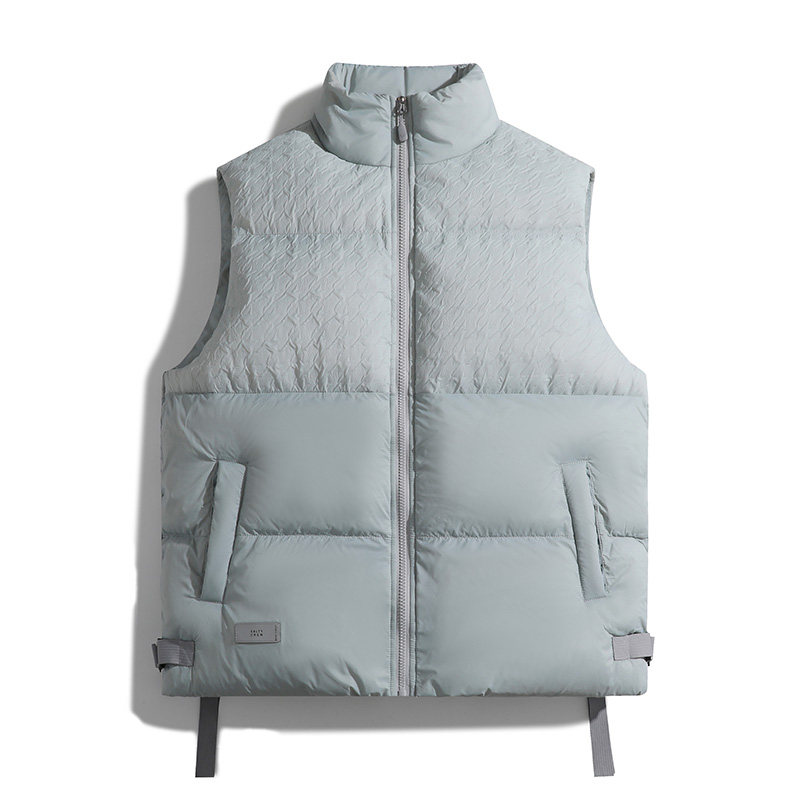 日系cityboy工装羽绒棉马甲冬季坎肩棉服休闲棉背心-8515-P70浅灰,男装背心/马甲,星座307-3(原516-1)