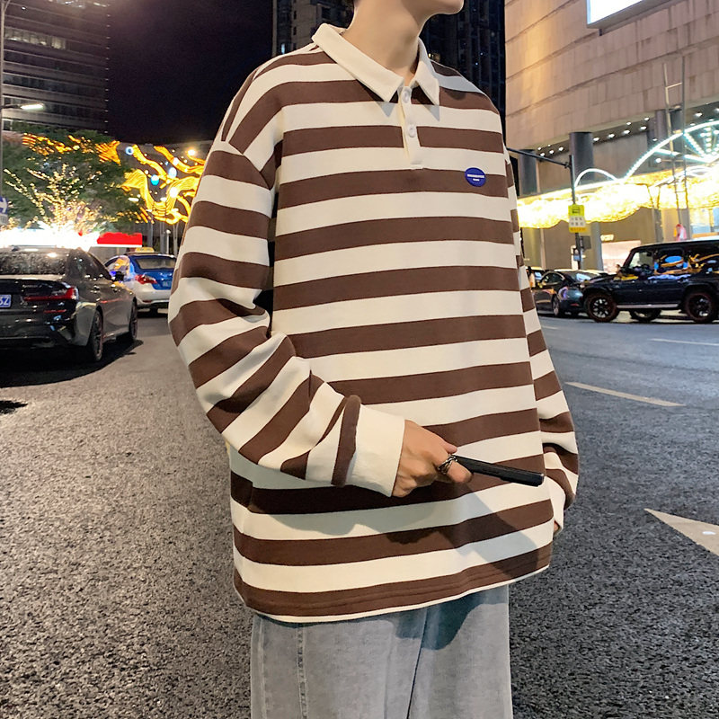 男士秋季2023新款潮牌ins宽松口袋打底衫上衣服潮-2383-宝蓝P55,男装卫衣,星座307-3(原516-1)