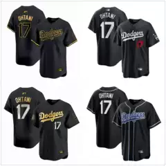 New Los Angeles Dodgers 17 #   Ohtani Daigaku Shouhei Men's and Women's Baseball Uniforms Kidsren's Embroidered Jerseys