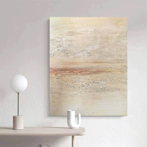 手绘油画抽象侘寂风玄关装饰画现代简约客厅挂画立体肌理书房壁画