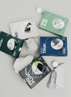 正品代购Vice pro plus高尔夫球4层球远距离专业白色泼墨25年新款