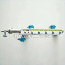 Ammonia pressure vessel high and low level alarm magnetic flap level gauge magnetic float level gauge remote transmission 4-20mA