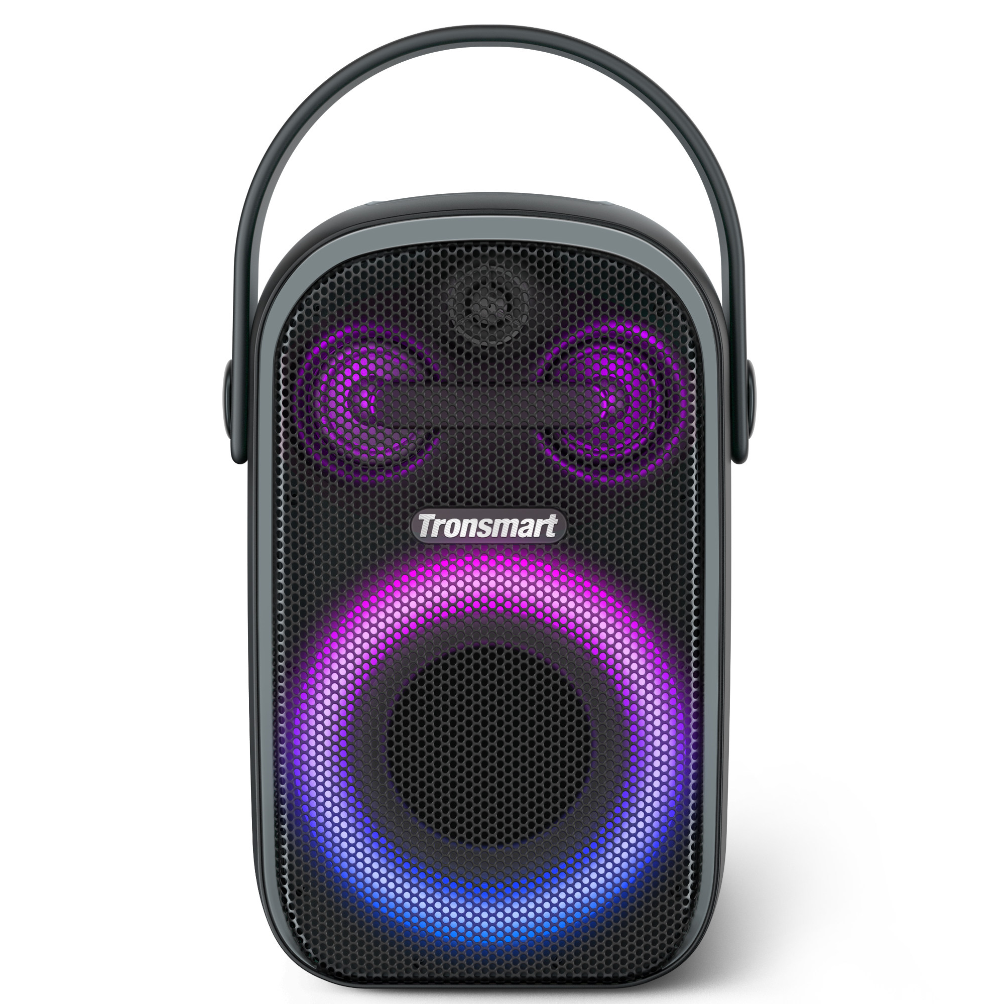 tronsmat halo100 户外蓝牙音响低音炮大功率炫彩灯光手提音箱