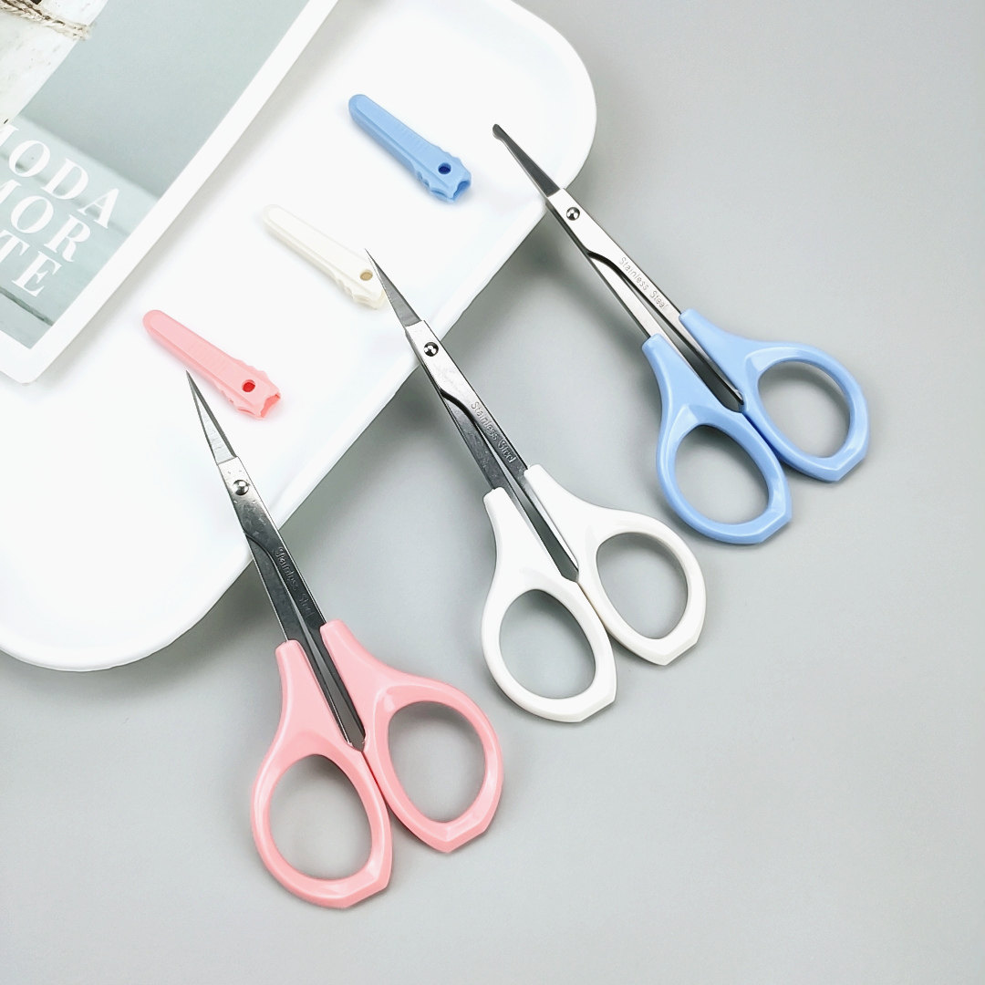 眉剪刀修眉小剪刀初学者不锈钢直头弯头圆头安全眉毛修剪器美容剪,彩妆/香水/美妆工具,化妆/美容工具,淘宝优惠券,粉丝福利购,淘宝优惠卷