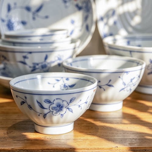 和风四季釉下彩餐具碗盘