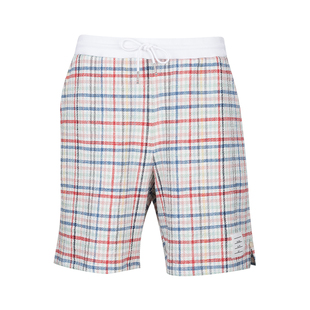 春夏XY促销 Thom 男士 方格粗花呢短裤 Browne汤姆布朗男经典