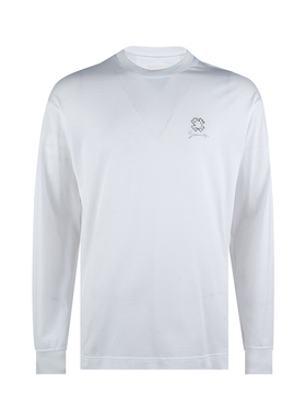 Givenchy/纪梵希男刺绣圆领全棉长袖T恤男士2025春秋新款XY推广